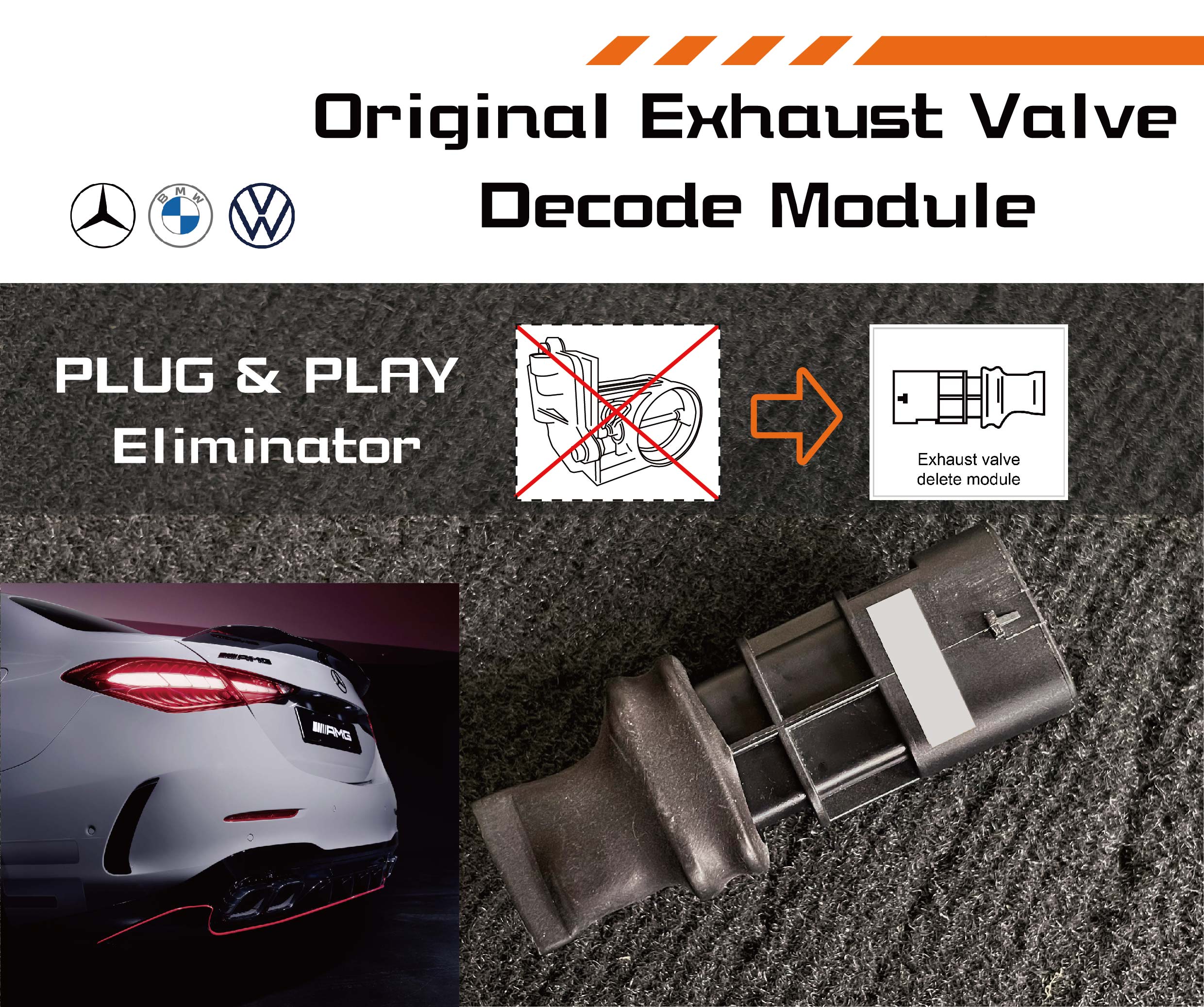 Exhaust Valve Decode Module Digital Electronic Boost Controller